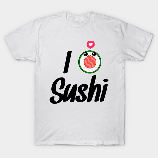T shirt i love sushi top